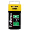 Скобы для степлера  "Heavy Duty", тип "G" 8мм, упаковка по1000 шт. 1-TRA705T
