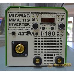 Сварочный инверторный полуавтомат Атом I-180 MIG/MAG (3в1)