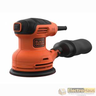 Шлифмашина эксцентриковая Black+Decker BEW210