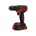 Акумуляторная дрель-шуруповёрт Black&Decker BDCDC18KB