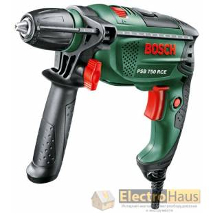 Дрель ударная Bosch PSB 750 RCE