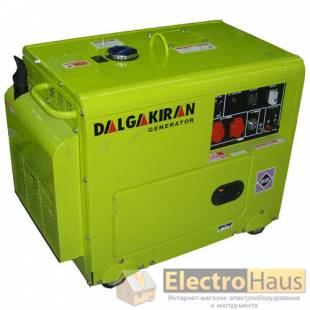 Дизельный генератор DALGAKIRAN DJ 7000 DG-E