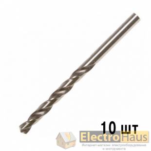 Сверло по металлу DeWALT "EXTREME2" HSS - G, диаметр 9 мм, общая длина 125 мм, рабочая длина 78 мм, промышленное, 10 штук.