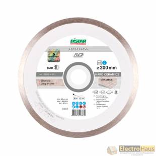 Алмазный диск DISTAR 1A1R Hard Ceramics 180x1,4x8,5x25,4