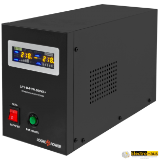 ИБП с правильной синусоидой LogicPower LPY-B-PSW-800VA+ (560W) 5A/15A 12V